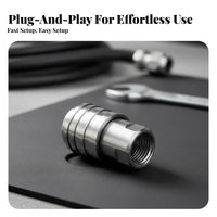 Stainless Steel Quick Connect Fitting Rust Resistant for Car Detailers