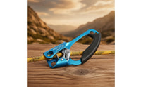 Left-Hand Ascender Corrosion-Resistant Left Hand Ascender Rope Clamp with Pulley Long-Lasting Gear Heavy-Duty for Climbers