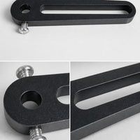 Rockers Arm with Slot Rigid Machined Metal Lever Low-Profile for Makers, Hobbyists