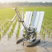 Manual 2-Row Rice Transplanter for Paddy Fields