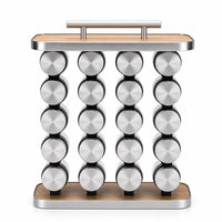 Seasoning Jar Rack Compact Seasoning Bottle Organizer Narrow Profile Modern for Cooks, Kitchen, Dining Room