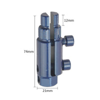 Screw Extractor Adjustable Bolt Remover Hand-Operated for Plumbers