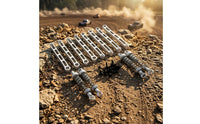 Tie Rods with Shock Absorbers Aluminum Damper Kit Lightweight Chassis Support Parts for RC Hobbyists