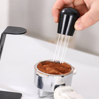 Stainless Steel WDT Espresso Distribution Tool Compact Espresso Distribution Tool Food Safe Distributor Comfortable Grip for Baristas, Cafes