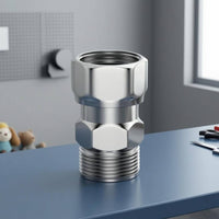 Movable Joint Stainless Steel Angle-Valve Extension Fitting Universal Connection Swivel Threaded Angle Fitting