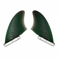 2 Pieces  2 points Fin Attachment Surfboard Fins Bi-Color Design