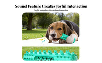 Teeth Cleaning Dog Toothbrush Stick Sawtooth Design Dog Toothbrush Toy Gum Massage for Dogs, Aggressive Chewers, Playtime, Indoor Play, Home