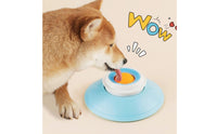 Textured Feeding Mat Bowl Easy to Clean Slow Feeder Bowl Portion Control Dog Lick Feeder for Feeding Time