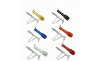 Telescoping Adjustable Side Stand High Strength Kickstand with Adjustable Height Easy to Install Motorcycle Kickstand with Spring Heavy Duty for Garage