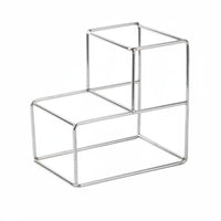 Wire Shoe Rack Space Saving Chrome Shoe Rack Tiered