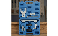 10 Pieces Metal Camshaft Fixing Tool Belt Service Camshaft Locking Tool Easy to Store Away Vehicle Engine Timing Kit Steel Construction for Garage