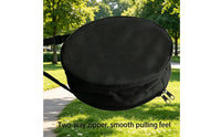Round Storage Bag Portable Round Bag with Shoulder Strap Adjustable for Commuters, Commuting