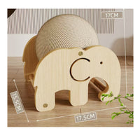 Teeth Grinding Rabbit Feeder Ball Interactive Hay Ball Toy Sturdy Wooden Hay Holder for Rabbits
