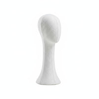 Pinnable Head Form Stable Base Mannequin Head Lightweight for Craft Fair