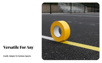 Pickleball Court Lines Strong Adhesion Pickleball Court Tape Weather Resistant for Gymnasiums, Indoor Courts, Driveways