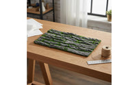 Realistic Look Artificial Lichen Mat Easy to Shape Fake Lichen Sheet Decorative Greenery Faux Grass Mat Evergreen Color for Bonsai Display