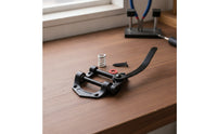 Tremolo Bridge Electric Guitar Bridge with Tremolo Arm Anti Bending Bar for Builds