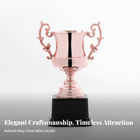 Patented Design Metal Award Cup Exquisite Workmanship Championship Award Custom Engravable for Athletes, Teams, Tournaments, Championships