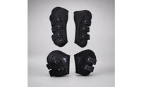 4 Pieces Horse Leg Boots Shock-Resistant Tendon Boots Contoured for Riding, Training