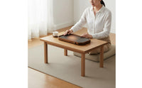 Traditional Aesthetic Color Changing Tea Tray Double-Use Design Gongfu Tea Serving Tray for Living Room, Office