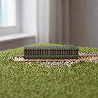 230 Mm Straight Track Section Textured Roadbed Track Section