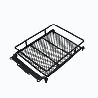 RC Roof Rack with Mesh Surface Solid Accessory for Scale Model Upgrades