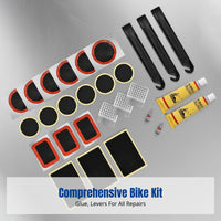 Bike Repair Kit, Patch Tool Set, Cold Patch, Portable Glue for Maintenance