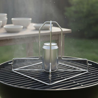 Beverage Can Chicken Rack Portable Beverage Can Chicken Holder Sturdy and Grilling Accessory for Campers, Grill Experts