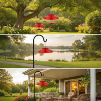 Feeder Cover with Hanging Loop Lightweight Hanging Dome Cover High-Visibility Rain Guard for Patio