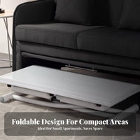 Space-Saving Transformable Coffee Table two-in-singleUse raiseTop Expandable Coffee Table Height-Adjustable Household Furniture Multi-Functional Design for Small Apartment Residents, urban Dwellers, Home Office Workers, Living Room, Dining Area