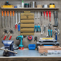 Portable Canvas Tool Roll Large Capacity Roll up Tool Bag Easy Reach Puncture Resistant for Electricians, Carpenters, Mechanics, Car, Job Site, Travel