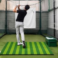 golf hitting mat