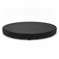 210D Oxford Cloth Round Trampoline Cover Skirted Edge Trampoline Top Cover Rain Resistant Outdoor Gear Smooth Surface for Garden, Patio