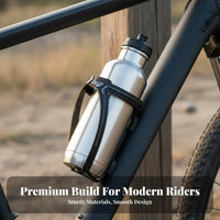 Easy Installation Bike Water Bottle Holder Universal Fit Bike Water Bottle Holder Secure Hold for Mountain Bikers, Road Cyclists, Touring