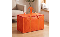 Foldable Storage Bag Large-Capacity Zippered Storage Bag Heavy-Duty for Students