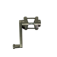 Replacement Patio Umbrella Crank Handle Universal Umbrella Crank with Clamp Long-Lasting Hardware Metal for Backyard