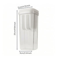 Thicker Yogurt Strainer with Lid Creamier Yogurt Strainer Healthier Clear for Kitchen