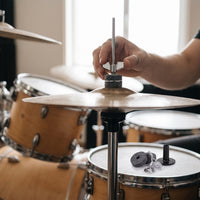 12 Pieces Hand-Tightened Drum Accessory Kit Universal Drum Replacement Parts Zinc Alloy Cymbal Stand Wing Nuts Easy to Install for Drummers, Percussionists, Stage, Rehearsal Studio, Music School