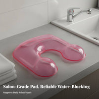 Anti-Trickle Plastic Perm Water Trough Leak-Proof Hairdressing Neck Tray Waterproof for Hairstylists, Barbers, Barbershop, Beauty School