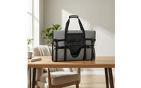 Display Carrying Bag Portable Display Carrying Case Padded with Pockets for Participants