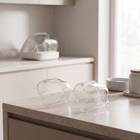 2 Pieces Pet Feeder Rear Cover Transparent  Clear