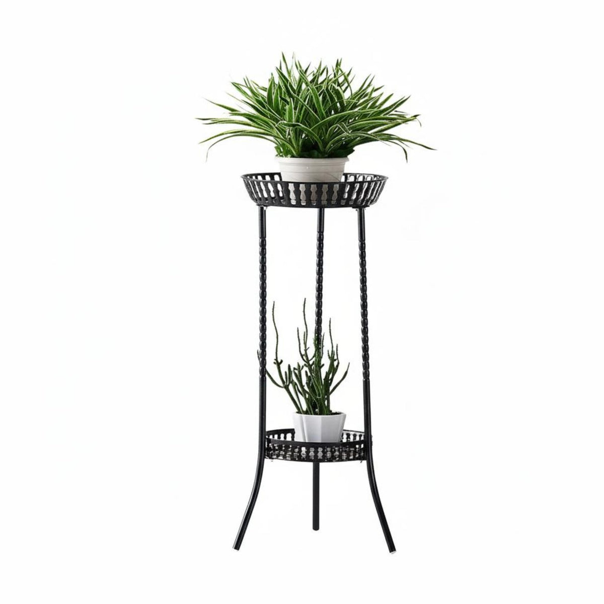 Multi-Tiered 6-Tier helical Plant Ladder Floor-Standing Planter storage areaSaving blossom Pot Holder Indoor & Outdoor Use for Gardeners, Living Room, Balcony, Garden, Corner