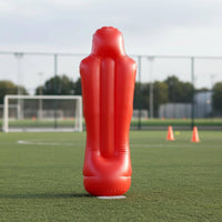 Inflatable Football Figure Portable Inflatable Human Figure Water Filled Base Training Punch Pillar for Beginners, Kids