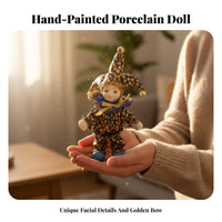 Italian Good Luck Doll Representative Meaning Italian Amor Porcelain Doll Porcelain Clown Figurine Handmade Movable Joints