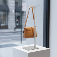 Handbag Display Stand Purse Display Stand Vertical Hanger Rack for Retailers