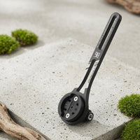 Compatible Cycle Computer Extension Mount Rigid Front Extension Bracket Slim Handlebar Bracket Stable for Commuters