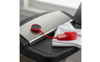 Red Treadmill Safety Key Large Size Treadmill Emergency Stop Key 3.2 Cm Corded Safety Clip