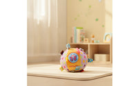 Soft Ball with Tabs Easy-to-Grab Grasping Ball Soft for Abdomen Time, Newborns