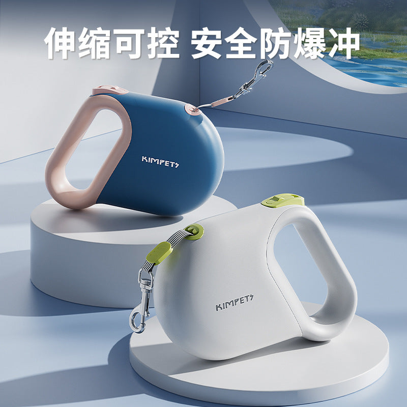 Retractable Dog Leash for Medium and Small Dogs, Anti-Escape, ABS Material