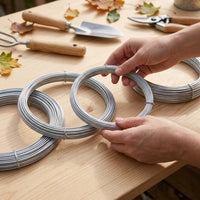 Galvanized Iron Garden Tie Wire for Plants and DIY Crafts